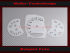 Speedometer Discs for Porsche Panamera 970 4S 200 Mph to 330 Kmh