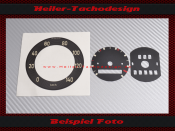 Tachoscheibe für Mercedes Benz Ponton 180 W120...