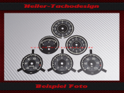 Additional Instruments Sticker Mercedes Benz W198 300SL...