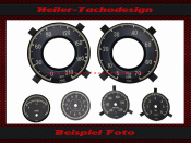 Drehzahlmesser Aufkleber für Mercedes Benz 190 SL...