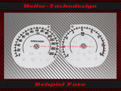 Speedometer Disc Jaguar XKR 2008 to 2013 Mph to Kmh