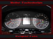 Speedometer Disc for VW Passat SEL Diesel (extra lang) 2012 Mph to Kmh