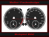 Speedometer Disc for VW Passat SEL Diesel (extra lang) 2012 Mph to Kmh