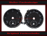 Speedometer Disc for VW Passat SEL Diesel (extra lang) 2012 Mph to Kmh