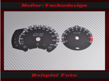 Speedometer Discs for BMW F700 GS F800 GS 2012 150 Mph to 240 Kmh 10000 RPM