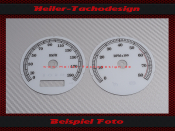 Speedometer Disc and Tachometer for Harley Davidson FLHX...