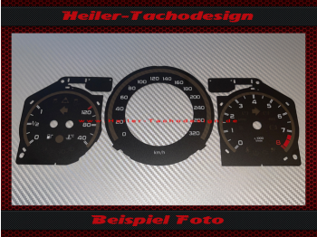 Tachoscheiben für Mercedes C63 AMG W204 V8 Biturbo Facelift 200 Mph zu 320 Kmh