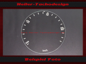 Speedometer Glass Traktormeter Deutz 0 to 23 Kmh