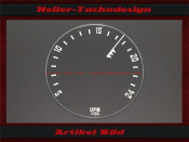 Tacho Glas Traktormeter Porsche Diesel Export 2400 UPM -...