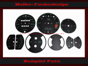 Set Speedometer Discs for Porsche 911 Carrera 1978 Mph to...