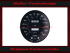 Speedometer Sticker for Triumph TR5 TR6 Mph to Kmh without Removal of the pointer Scale - 2