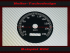 Tachoscheibe für Harley Davidson Sportster XLH 883 1999 Ø80 Mph zu Kmh