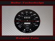 Speedometer Disc for Triumph TR5 TR6 Mph to Kmh Skala-2