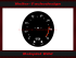 Tachometer Triumph TR5 TR6 Scale - 1