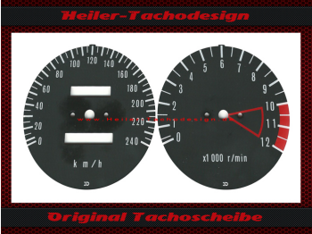 Tachoscheibe für Suzuki GS 650 G Katana 1985