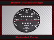 Speedometer Disc Porsche 911 930 or Carrera 74 to 89 Mph...