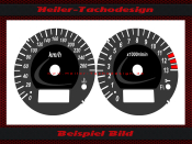 Speedometer Disc for Kawasaki 750S 2004 2005 Mph to Kmh