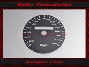 Tachoscheibe für Porsche 911 964 993 Turbo Carrera S...