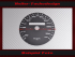 Speedometer Disc for Porsche 911 964 993 Turbo Carrera S without Trip Meter 200 Mph to 320 Kmh