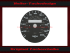 Speedometer Disc for Porsche 911 964 993 Turbo Carrera S without Trip Meter 200 Mph to 320 Kmh