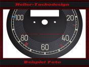 Tachoscheibe für Mercedes 170V W136 W191 Baujahr 1951 ISGUS