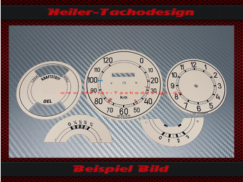 Speedometer Discs for Mercedes 230 170v W136 120 Kmh