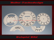 Speedometer Discs for Mercedes 230 170v W136 120 Kmh