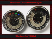 Tacho Glas für Traktormeter Güldner G30S G45S...