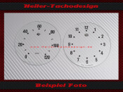 Speedometer or clock glass DDR Ruhla 8-day clock IFA F8...