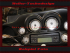 Speedometer Disc for Harley Davidson Road Glide FLTR FLTRI 2007 to 2013 Ø80 Mph to Kmh