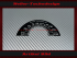 Speedometer Sticker for Harley Davidson Road King 1995 to 2003 Ø100 Mph to Kmh