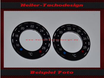 Klima Heizungs Scheiben für Mercedes SL 231 C Klasse W204 X204 CLS W218 SL500 SLS GLK Facelift Grad Celsius
