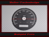 Speedometer Disc for Harley Davidson Softail Breakout FXFB 2013 Ø80 Mph to Kmh