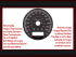 Speedometer Disc for Harley Davidson Softail Breakout FXFB 2013 Ø80 Mph to Kmh