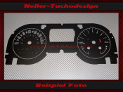 Tachoscheibe Ford Mustang GT 5,0 2013/14 Mph zu Kmh
