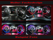 Speedometer Disc for Ford Mustang GT 2013 2014 160 Mph to 260 Kmh