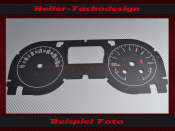 Tachoscheibe für Ford Mustang GT 5,0 2013/14 Mph zu Kmh