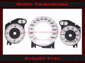 Tachoscheiben für Mercedes W209 CLK 55 AMG 2006 200...