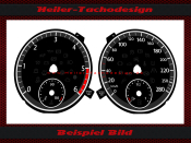 Speedometer Disc for VW Scirocco 3 Diesel Mph to Kmh