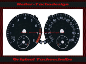 Speedometer Disc for VW Scirocco 3 R Petrol 200 Mph to...