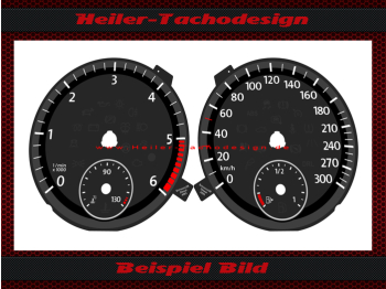 Speedometer Disc for VW Scirocco 3 R Diesel Mph to Kmh