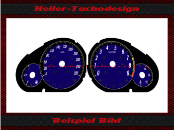 Tachoscheiben für Maserati GranTourismo 2010
