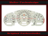 Speedometer Disc for Mercedes R170 W170 SLK without LIM before Facelift