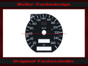 Gauge face Mercedes S600 W140 R129 S-Klasse SL