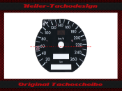 Tachoscheibe für Mercedes SL W129 R129