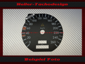 Tachoscheibe für Mercedes SL W129 R129 1995 bis 1998