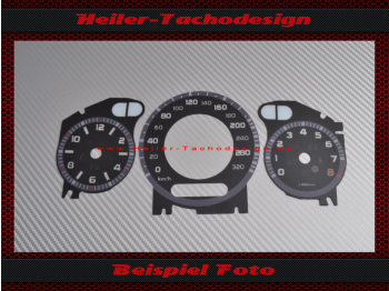 Speedometer Discs for Mercedes W209 CLK 63 AMG 200 Mph to 320 Kmh