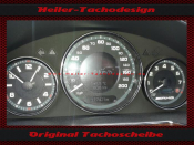 Tachoscheiben für Mercedes W209 CLK 63 AMG 200 Mph...