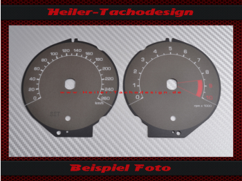 Speedometer Discs for BMW R1200RT 2010 to 2013 160 Mph to 260 Kmh 10000 RPM