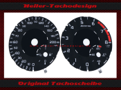 Speedometer Disc for Mercedes SL63 AMG from 2012 W231 R231 without Distronic Mph to Kmh